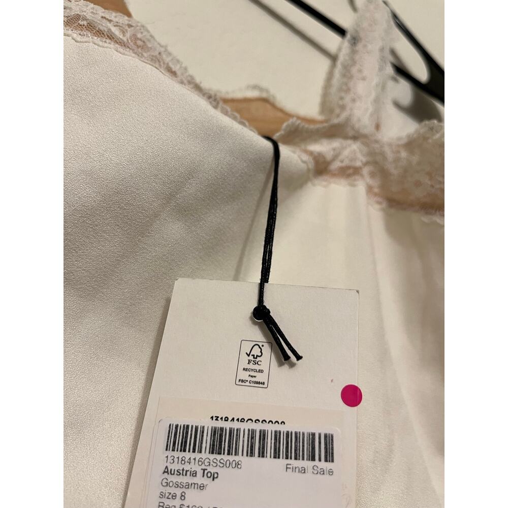 SZ 8 Reformation Austria Top Gossamer NWT - Picture 8 of 8